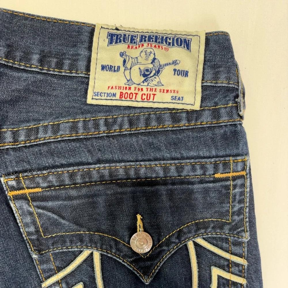 True Religion Dark Blue Relaxed Jeans